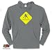 TISCHTENNIS SPIELER CROSSING #2 Kapuzen-Sweat-Shirt Grau L