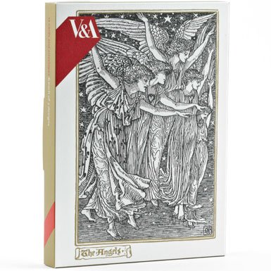Walter Crane Pack of 12 Luxury Christmas Cards||RF10F