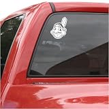Cleveland Indians 8x8 White Decal Logo