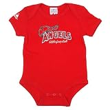 Los Angeles Angels of Anaheim Newborn Fan Club Creeper by Majestic Athletic