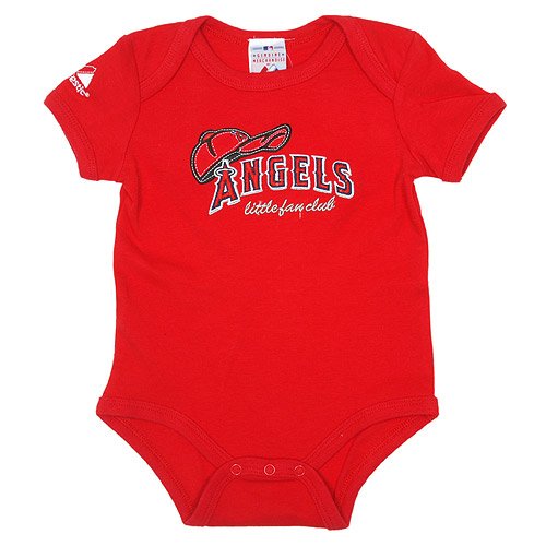 Los Angeles Angels of Anaheim Newborn Fan Club Creeper by Majestic Athletic