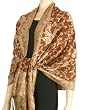 70" x 28" Double Layer Jacquard Paisley Pashmina Shawl / Wrap / Stole