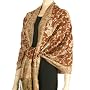 70" x 28" Double Layer Jacquard Paisley Pashmina Shawl / Wrap / Stole ( 6 Luxurious Colors ) - New !