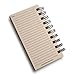 Write it Down series by Journals Unlimited, Guided Journal, Me, A Personal Journal, Mini-Size 3”x5.5”, Purple Hard Cover, Made in USA
