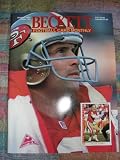Beckett Football Card Monthly (price guide) magazine, October 1993 issue 43 Joe Montana cover