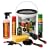 Weldtite Bike Cleaning Bucket with Lube Degreaser Brushes