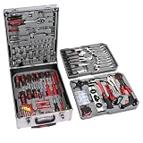 Jago WZKF05 Tool Set 251 pieces including toolbox with trolley function and detachable handleby Jago