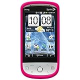 Amzer Silicone Skin Jelly Case For Sprint HTC Hero (Hot Pink)