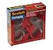 3M 3850-4RD Premium Performance Packaging Tape & Sure Start Dispenser, 48mm x50M, 4 Rolls