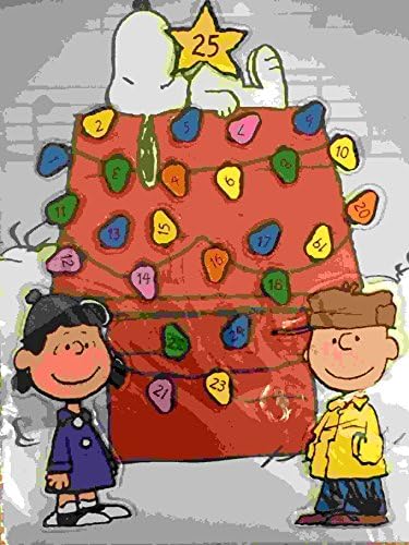 Charlie Brown and Lucy Advent Calendar