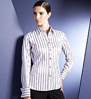 Autograph Petite Cotton Blend Bold Stripe Shirt