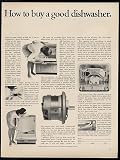 1967 KitchenAid Dishwasher How To Buy Print Ad (8373)