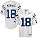 Reebok NFL Equipment Indianapolis Colts #18 Peyton Manning White Super Bowl XLI Replica Football Jersey