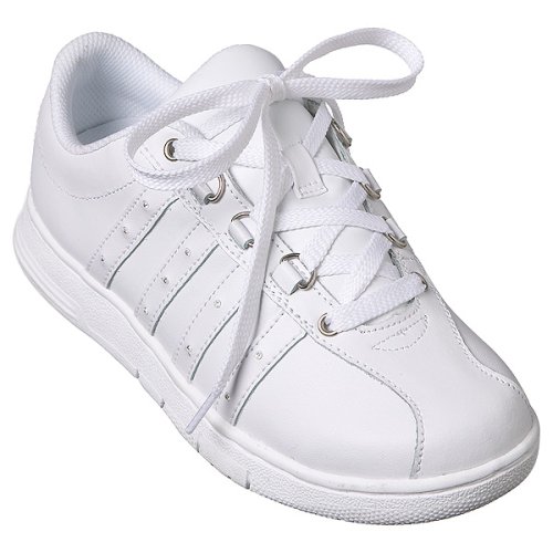 Girls' Xhilaration Zaney White Rhinestone Shoes