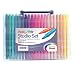 Pentel Arts Studio Set - 40 Pieces - 35 Fine Fibre-Tipped Colour Pens and 5 Vivid Highlighter Markers