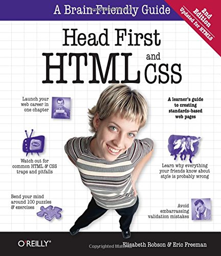 Head First HTML and CSS, by Elisabeth Robson, Eric Freeman