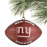 New York Giants Mini-Replica Football Ornament