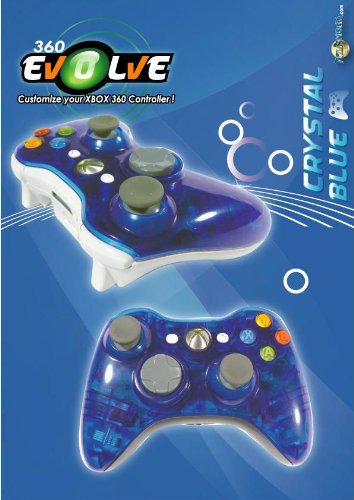 Evolve360 Controller Faceplate *CRYSTAL BLUE*