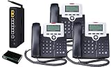 X-50 VoIP Small Business System (3) Phone System bundle