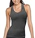 Hybrid & Company Women's Long Athletic Racerback Compression Tank Top Shirt