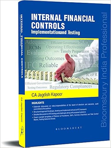 Internal Financial Controls: Implementation and Testing by Jagdish Kapoor 