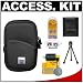 Nikon Coolpix 9411 Neoprene Case + Accessory Kit for L18, P50, P60, P80, P5000, P5100, P6000, S51, S51c, S52, S52c, S60, S210, S500, S510, S520, S550, S600 & S700 Digital Cameras