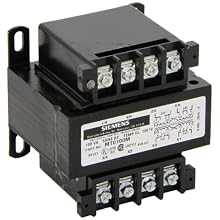 Siemens MT0100M Industrial Power Transformer, Domestic, 240 X 480 Primary Volts 50/60Hz, 120 X 240 Secondary Volts, 100VA Rating