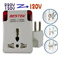 BESTEK Universal travel adapter international voltage converter step down AC220 to AC110 adapter usb charger wall adapter converter travel charger adapter dc charger cell phone mobile charger home ac iphone charger ipod samsung charger pda htc charger blackberry adapter power travel converter 301A