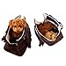 How's Your Dog Corduroy Featherlite Pet Carrier Dog Tote - Chocolate /14"L x 9"W x 11"H