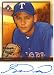 2001 Bowman Autograph #BASU Sixto Urena (Autographed Card)