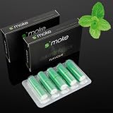 s`moke 5er Pack Cartridge, MENTHOL ohne Nikotin f�r die Elektronische Zigarettevon "s`moke"