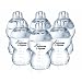 Tommee Tippee Closer to Nature 260 ml Easivent BPA-free Feeding Bottles (Pack of 6)