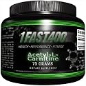 1Fast400 Acetyl-L-Carnitine Powder, 75-Grams