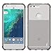 Google Pixel XL Case, DGtle [Shock Absorbent] Anti-Scratches TPU Gel Premium Slim Flexible Soft Bumper Rubber Protective Case Cover for Google Pixel XL (Smoke Black)