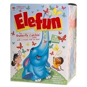 Elefun Motorised Butterfly Catching Game