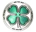 Irish Shamrock Rub for Luck Belt Buckle (T-060)