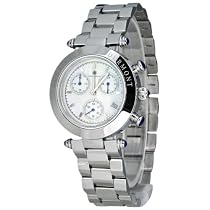 Constantin Durmont Damen-Armbanuhr Visage CD-VISL-QZ-ST-STST-WH