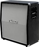 Basson B412-4 480 Watt Guitar Cabinet, Gray Angled Basson B412-4 480 Watt Guitar Cabinet, Gray Angled