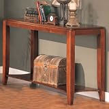 Cherry Finish Sofa Table By Coaster Furniture
