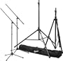 FENDER ST-280KIT Tripod Microphone & Speaker Stands