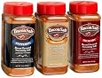 J&D`s Bacon Salt, Big Pig Sampler, 16-Ounce Original, 18-Ounce Hickory, 15-Ounce Peppered, Bottles