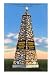 Geographical Center of North America, Rugby, North Dakota Architecture Art Poster Print, 13x18