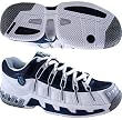 K-Swiss Men's Stabilor SLS Mesh Tennis Shoe (White / Navy / Blue Splash), Available in Various Sizes