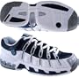 K-Swiss Men's Stabilor SLS Mesh Tennis Shoe (White / Navy / Blue Splash) - Size 9.5