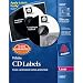 Avery White CD Labels for Laser Printers, 40 Disc Labels and 80 Spine Labels (5692)