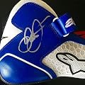 2015 Dale Earnhardt Jr. Signed Alpinestars Tech 1-KX Racing Shoes COA - PSA/DNA Certified - Autographed NASCAR Miscellaneous Items