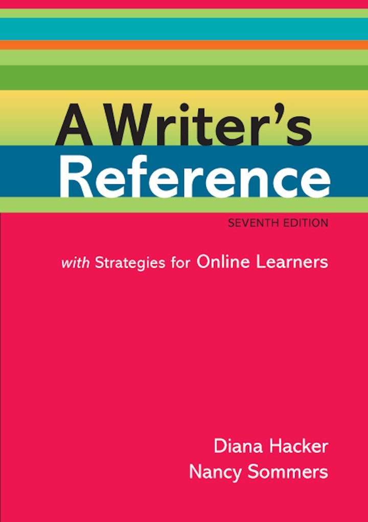 Amazon.com: A Writer's Reference with Strategies for Online ...