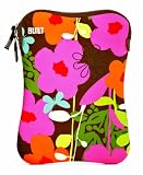 Built Netbook Laptop Sleeve 7-10-Inch, French Bull Shadow Flower