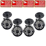 VideoSecu 4 Day Night Vision 30 IR Infrared Home Security Video Monitoring  ....