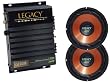 Legacy Great Amplifier/Subwoofer Package for Car/Truck/SUV -- LA120 2 Channel 240W Amplifier + Pair of LWF8X 8" 300W Legacy L Series Woofers